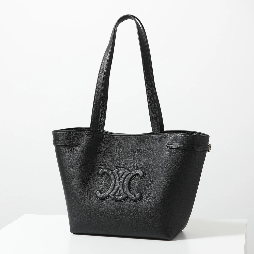 Celine Cabas Anais Tote Bag Leather Triomphe